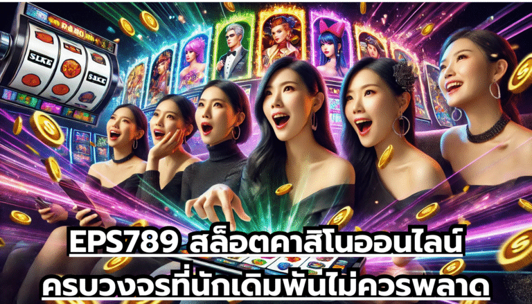 EPS789 สล็อตคาสิโนออนไลน์ครบวงจรที่นักเดิมพันไม่ควรพลาด