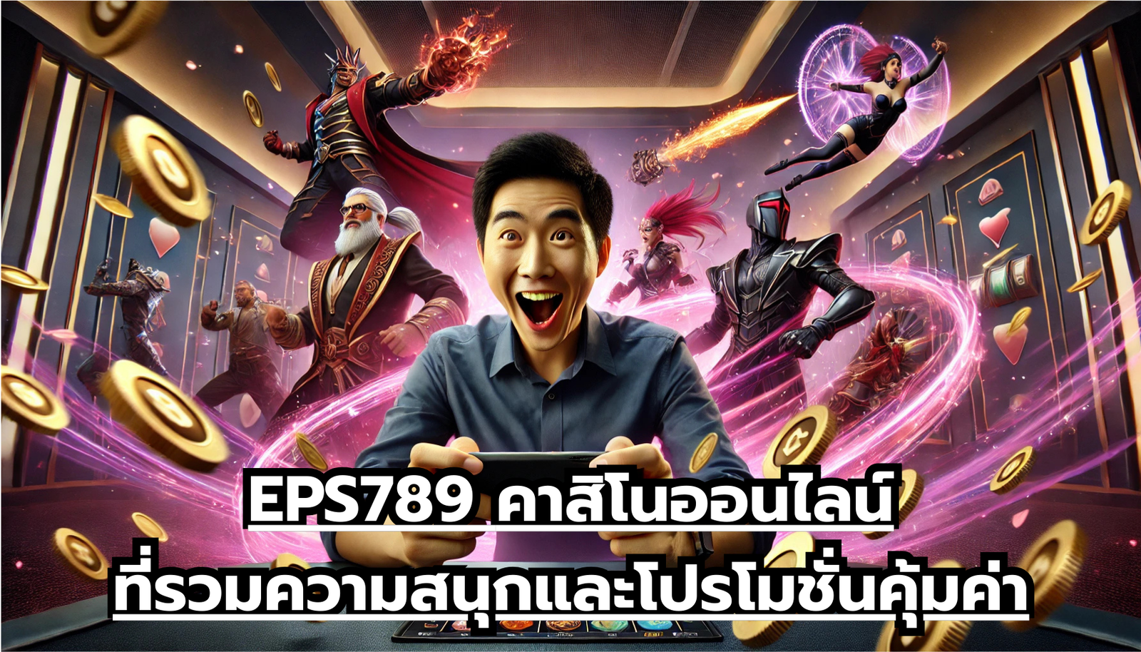 EPS789 คาสิโนออนไลน์ที่รวมความสนุกและโปรโมชั่นคุ้มค่า