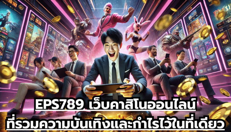 EPS789 เว็บคาสิโนออนไลน์ที่รวมความบันเทิงและกำไรไว้ในที่เดียว