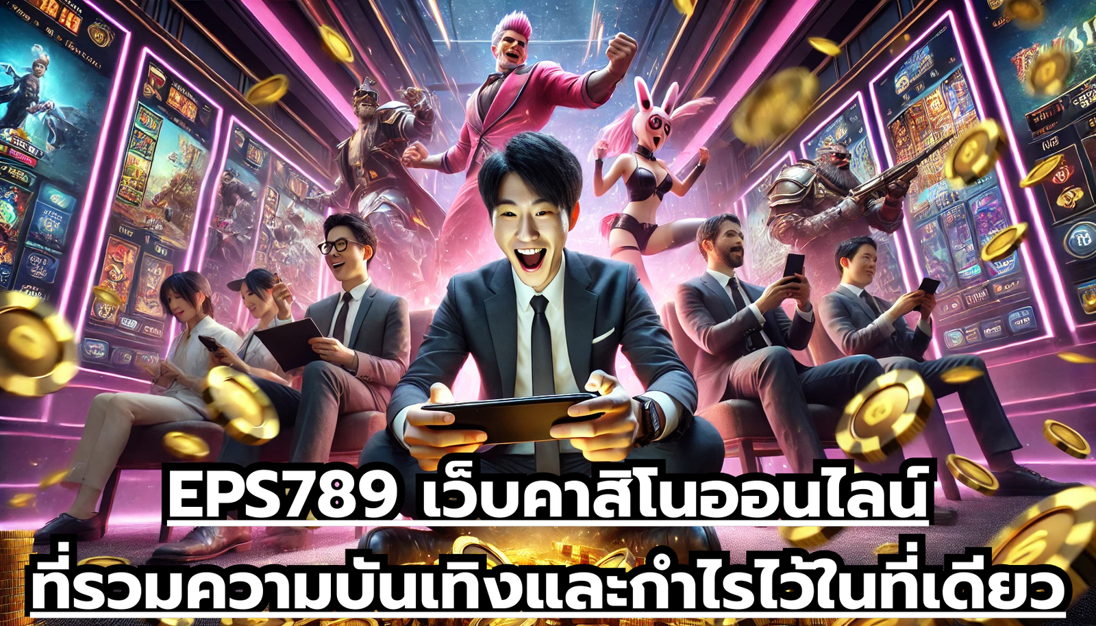 EPS789 เว็บคาสิโนออนไลน์ที่รวมความบันเทิงและกำไรไว้ในที่เดียว