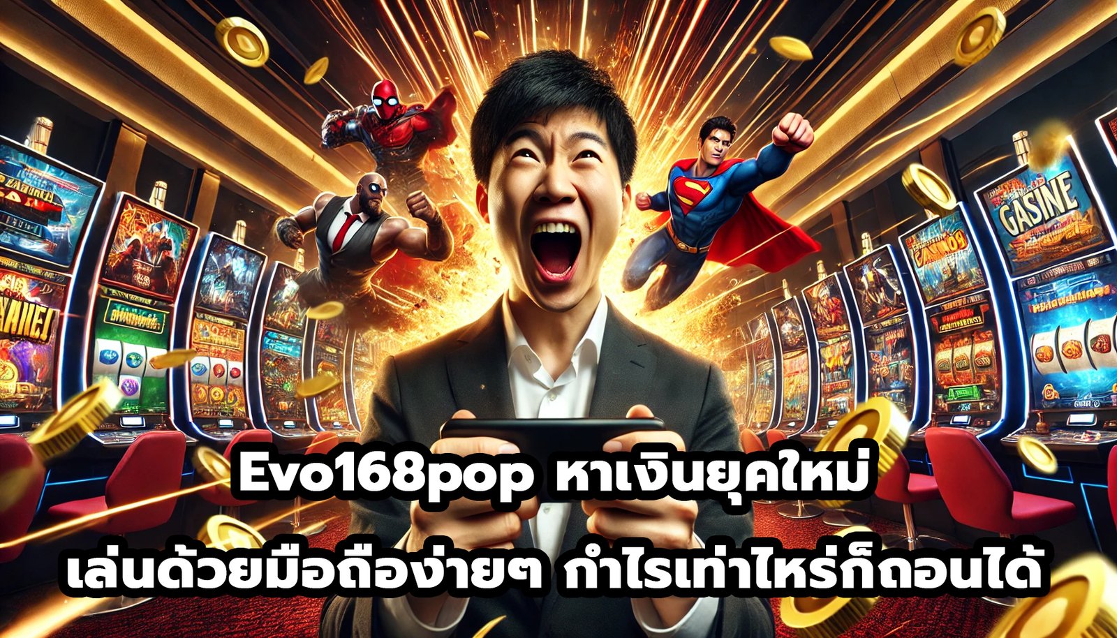 Evo168pop หาเงินยุคใหม่ เล่นด้วยมือถือง่ายๆ กำไรเท่าไหร่ก็ถอนได้-2